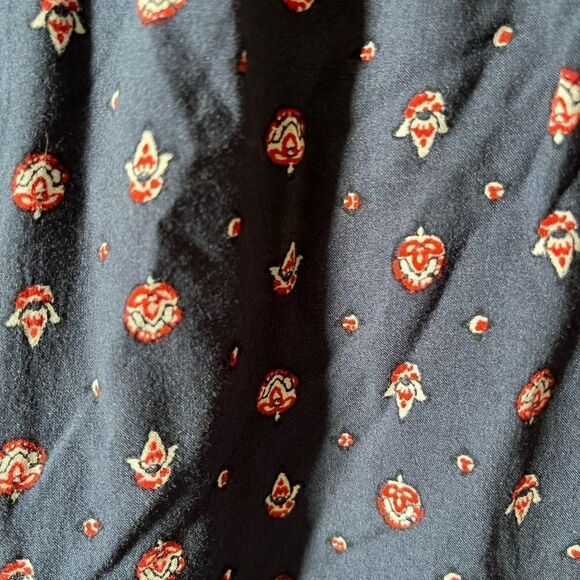 Lucky Brand Navy Print Dress size XS - Picture 5 of 8